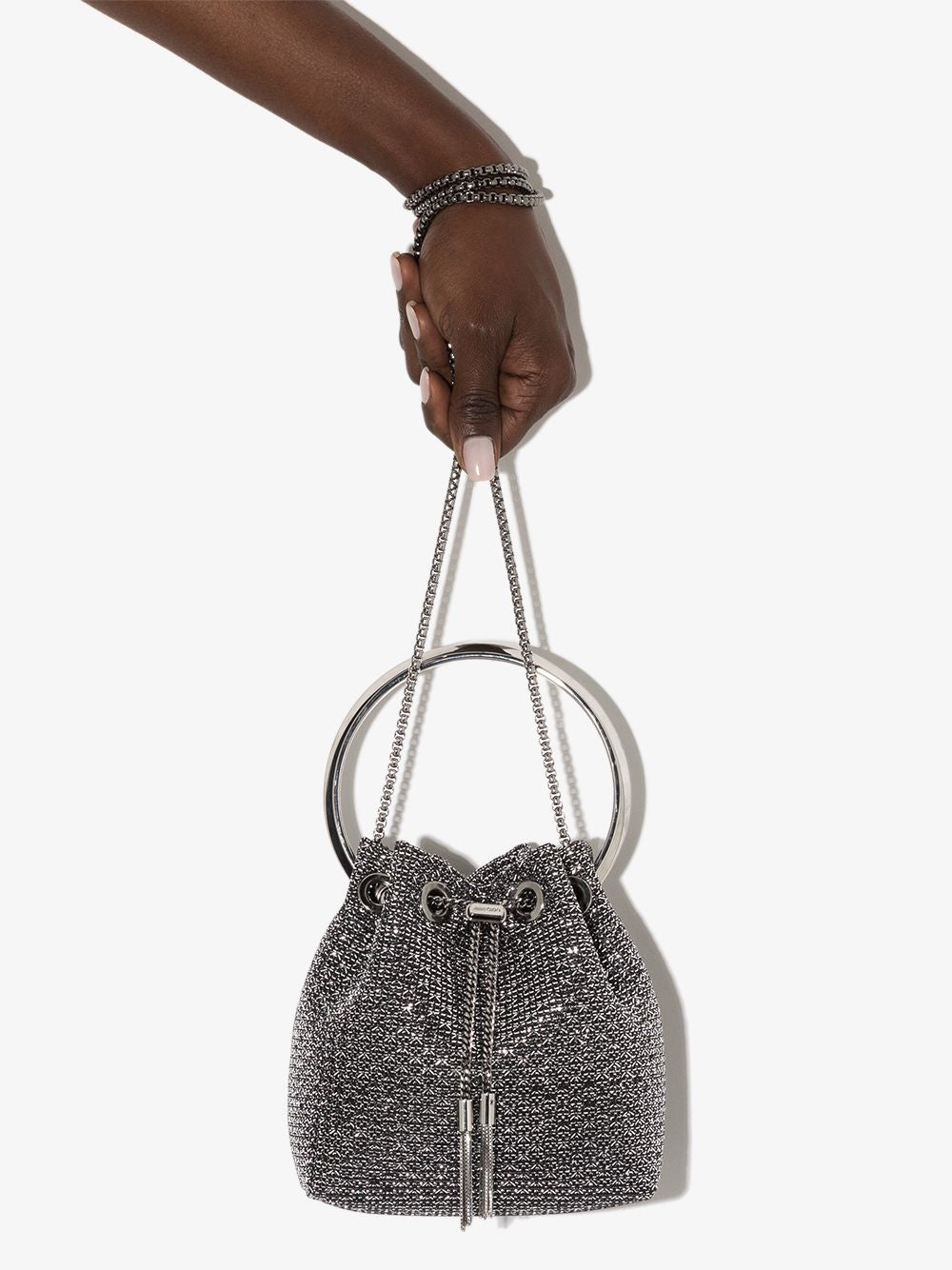 Borsa mini Bon Bon in nero Jimmy choo - donna 