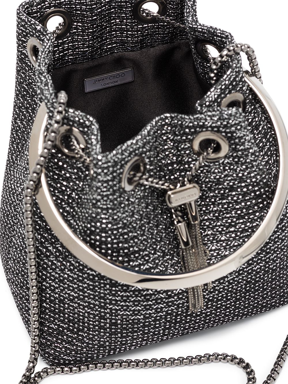 Borsa mini Bon Bon in nero Jimmy choo - donna 
