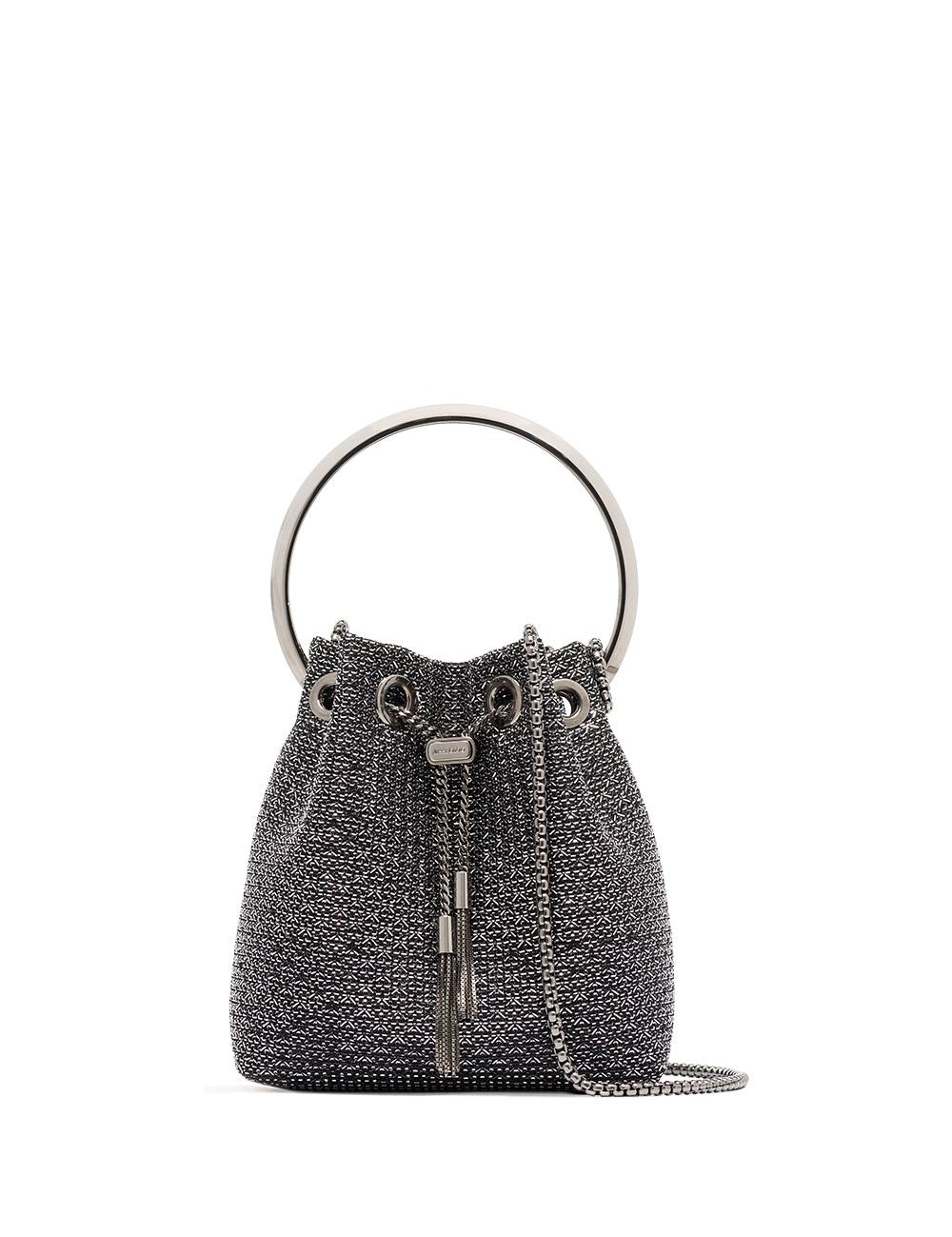 Borsa mini Bon Bon in nero Jimmy choo - donna 