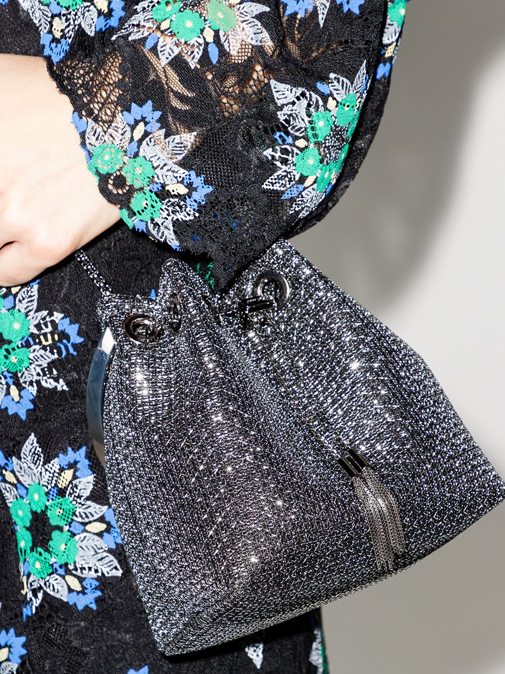 Borsa mini Bon Bon in nero Jimmy choo - donna 