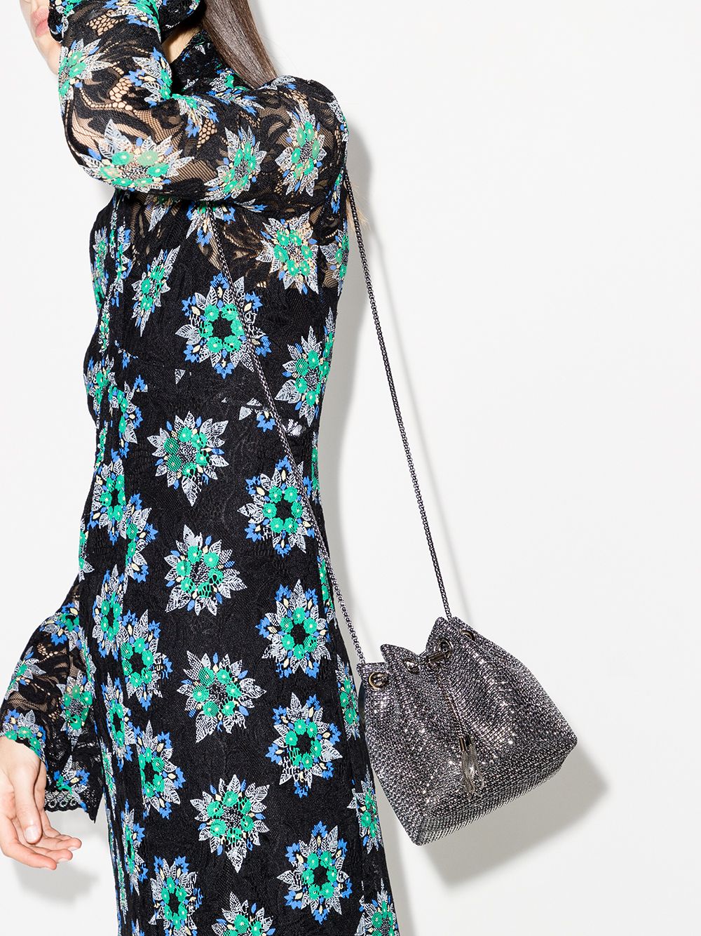 Borsa mini Bon Bon in nero Jimmy choo - donna 