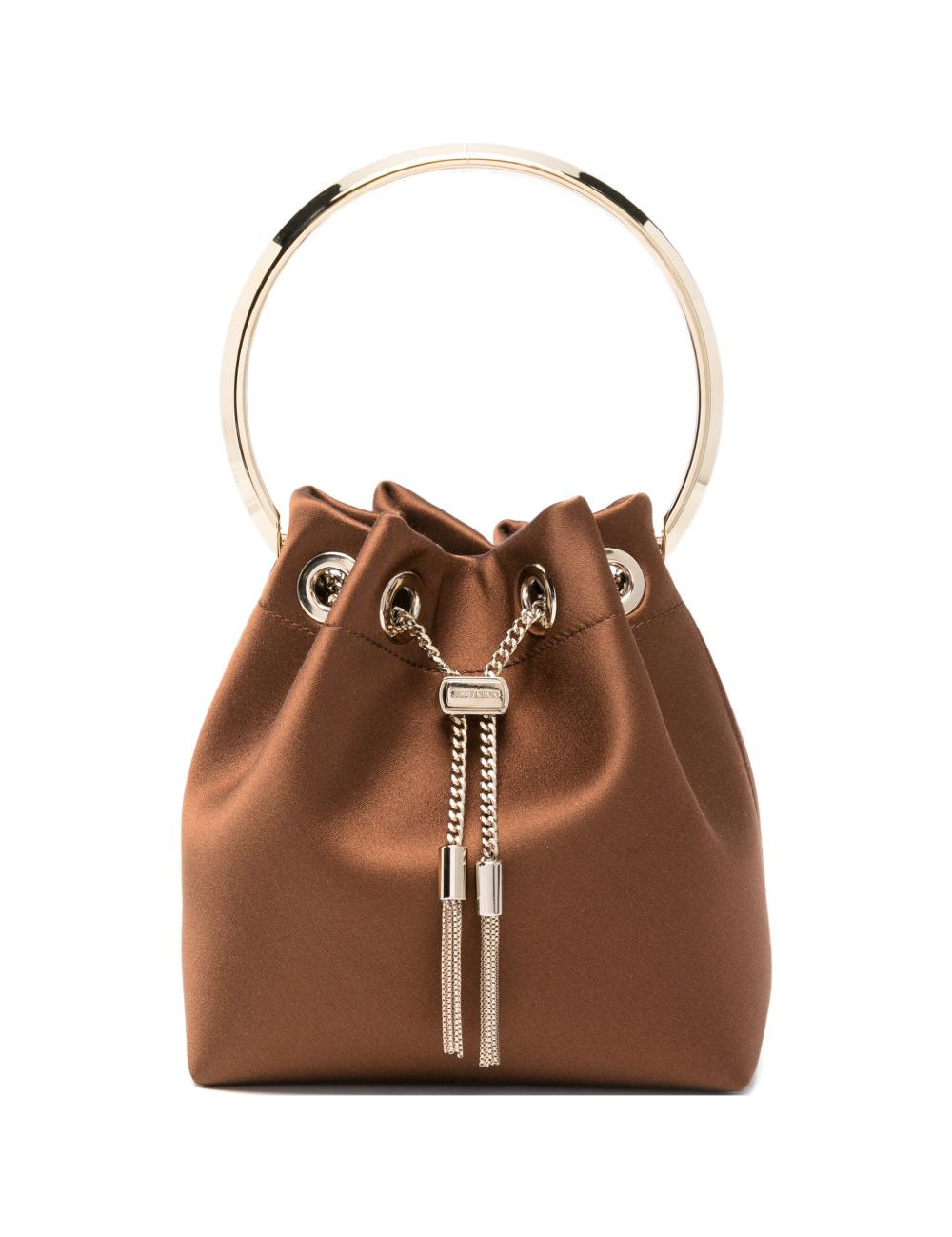 Borsa Bon Bon in marrone e oro Jimmy choo - donna 