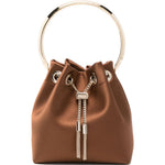 Borsa Bon Bon in marrone e oro Jimmy choo - donna 