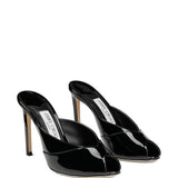 Mules Brigitte con punta aperta in nero Jimmy choo - donna 