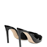 Mules Brigitte con punta aperta in nero Jimmy choo - donna 