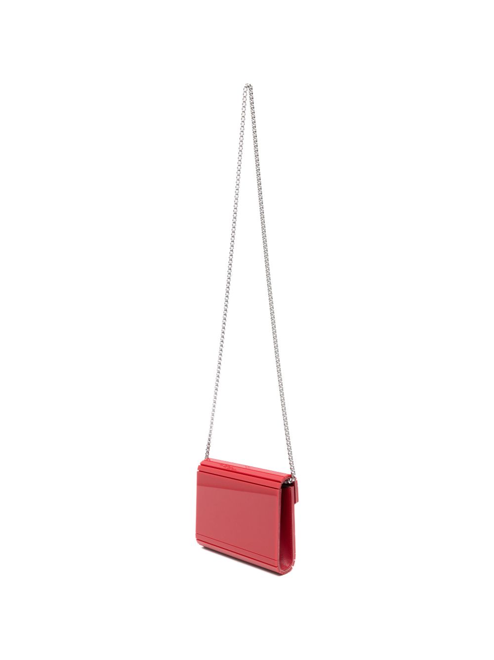 Borsa con logo candy in rosso Jimmy choo - donna 