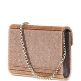 Clutch candy con glitter in rosa Jimmy choo - donna 