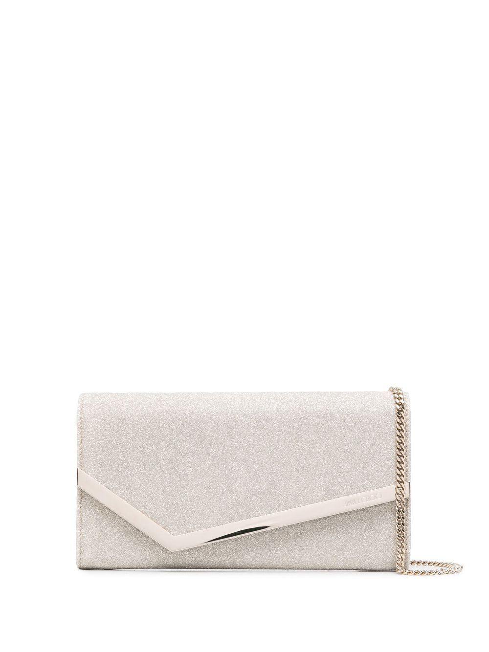 Clutch Emmie in platino Jimmy choo - donna 