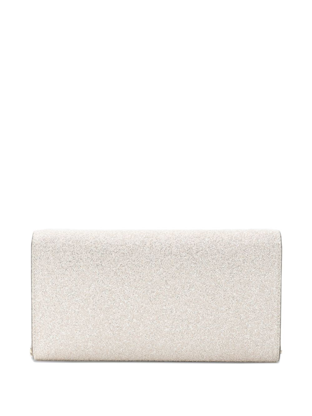 Clutch Emmie con microglitter in oro Jimmy choo - donna 