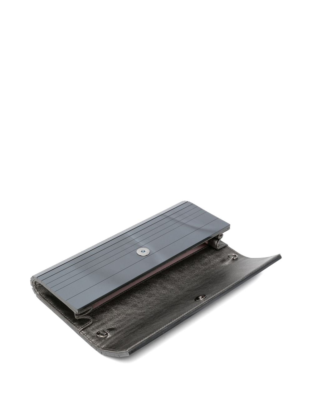 Clutch sweetie con logo in grigio Jimmy choo - donna 