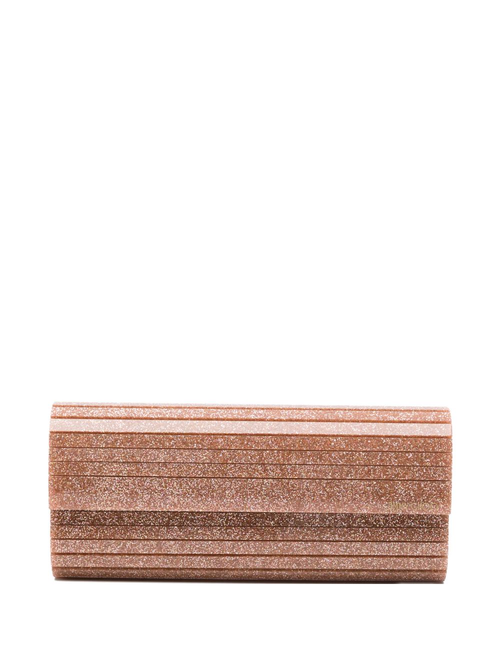 Clutch sweetie con logo in rosa Jimmy choo - donna 
