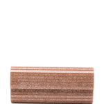 Clutch sweetie con logo in rosa Jimmy choo - donna 