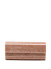 Pink Jimmy Choo Sweetie Clutch with Logo - Women