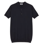 Polo classica in blu John smedley - uomo 