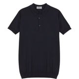 Polo classica in blu John smedley - uomo 