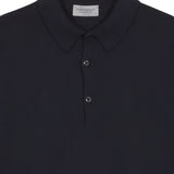 Polo classica in blu John smedley - uomo 