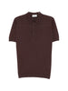 Adrian polo in purple John Smedley - men