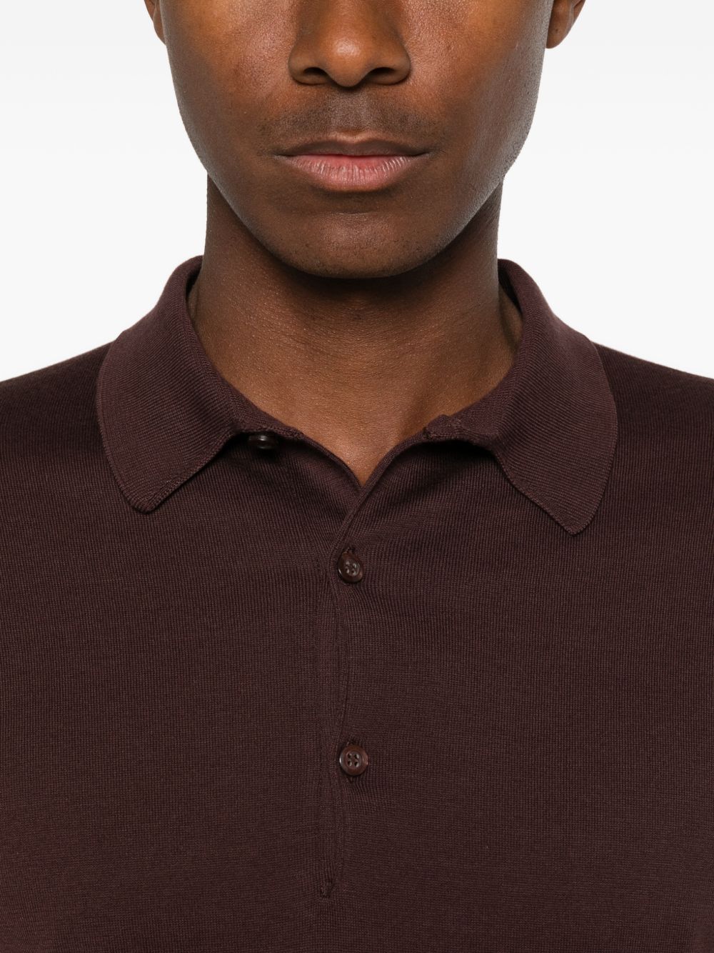 Polo Adrian in viola John smedley - uomo 