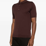 Polo Adrian in viola John smedley - uomo 