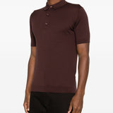 Polo Adrian in viola John smedley - uomo 