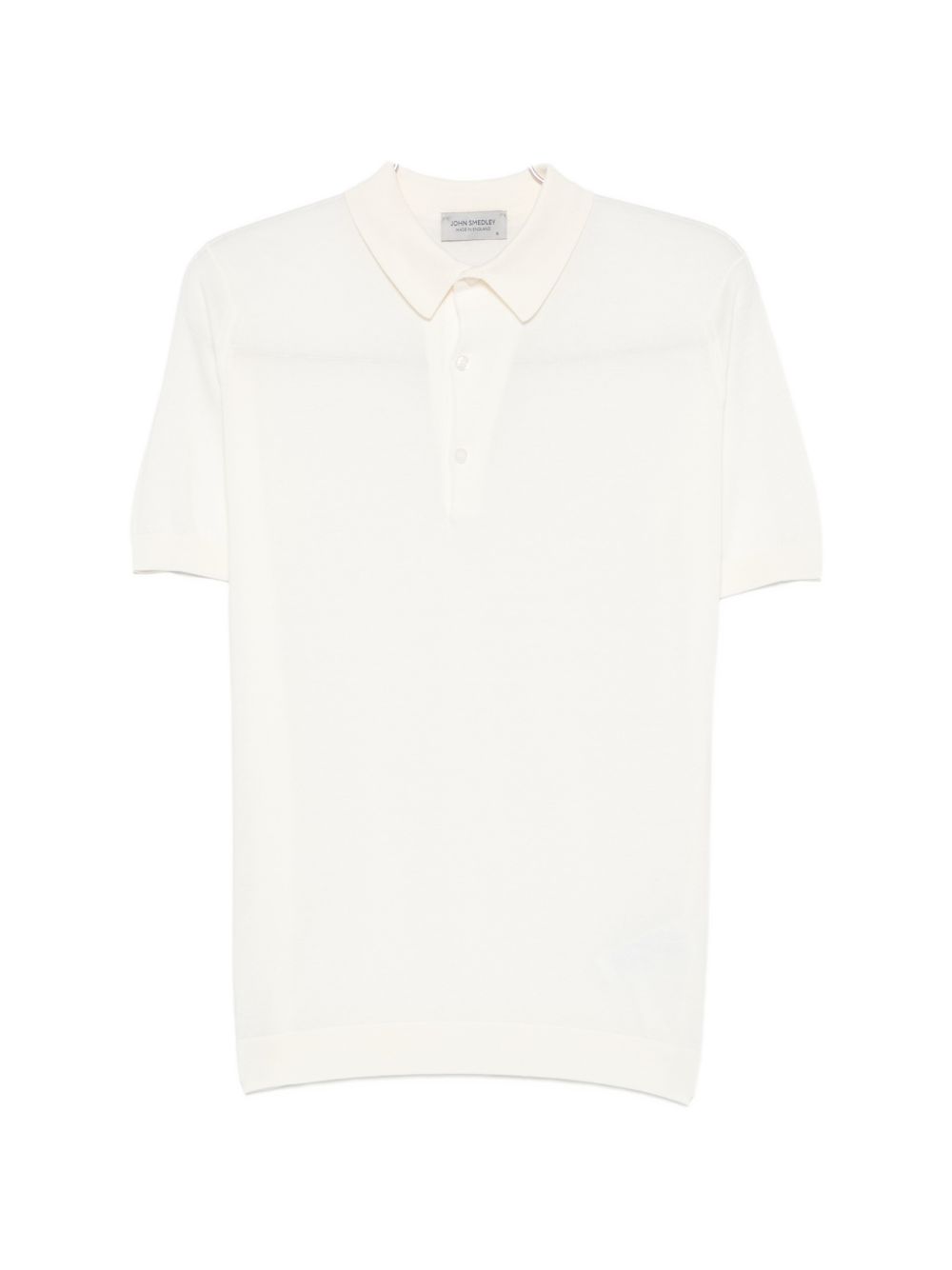 Polo Adrian in bianco John smedley - uomo 