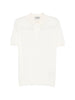 John Smedley Adrian white polo - men's