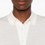 Polo Adrian in bianco John smedley - uomo 