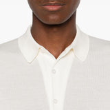 Polo Adrian in bianco John smedley - uomo 