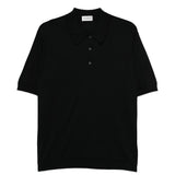 Polo ISIS in nero John smedley - uomo 