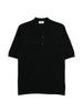 Polo ISIS in nero John smedley - uomo