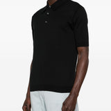 Polo ISIS in nero John smedley - uomo 