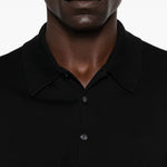Polo ISIS in nero John smedley - uomo 