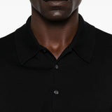 Polo ISIS in nero John smedley - uomo 