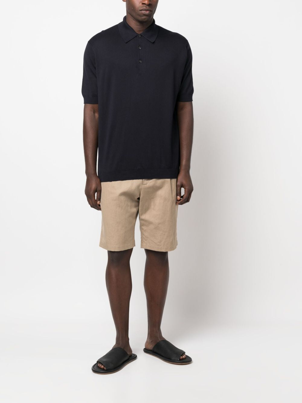 Polo Isis in blu John smedley - uomo 