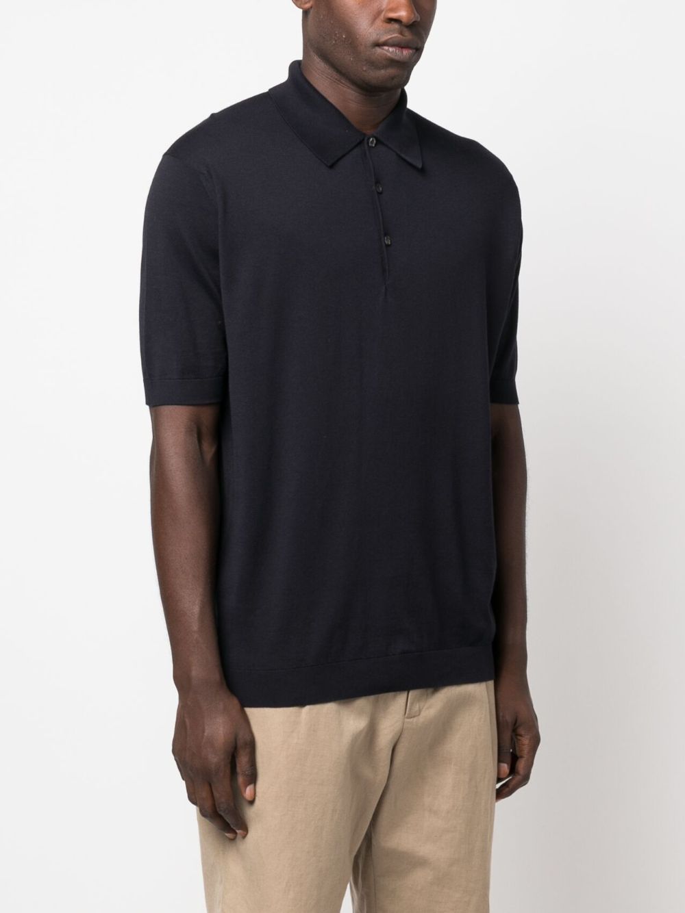 Polo Isis in blu John smedley - uomo 