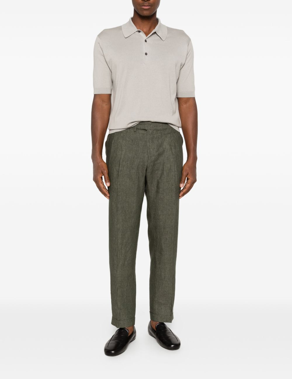 Polo ISIS in grigio John smedley - uomo 