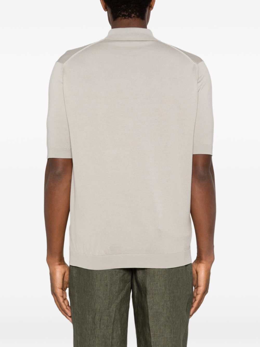 Polo ISIS in grigio John smedley - uomo 