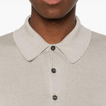 Polo ISIS in grigio John smedley - uomo 