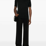 T-shirt Kempton in nero John smedley - uomo 