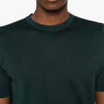 T-shirt Kempton in verde John smedley - uomo 