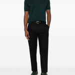 T-shirt Kempton in verde John smedley - uomo 