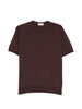 T-shirt Kempton in viola John smedley - uomo