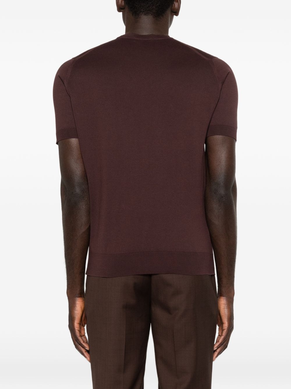 T-shirt Kempton in viola John smedley - uomo 