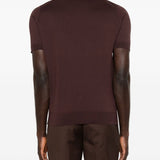T-shirt Kempton in viola John smedley - uomo 