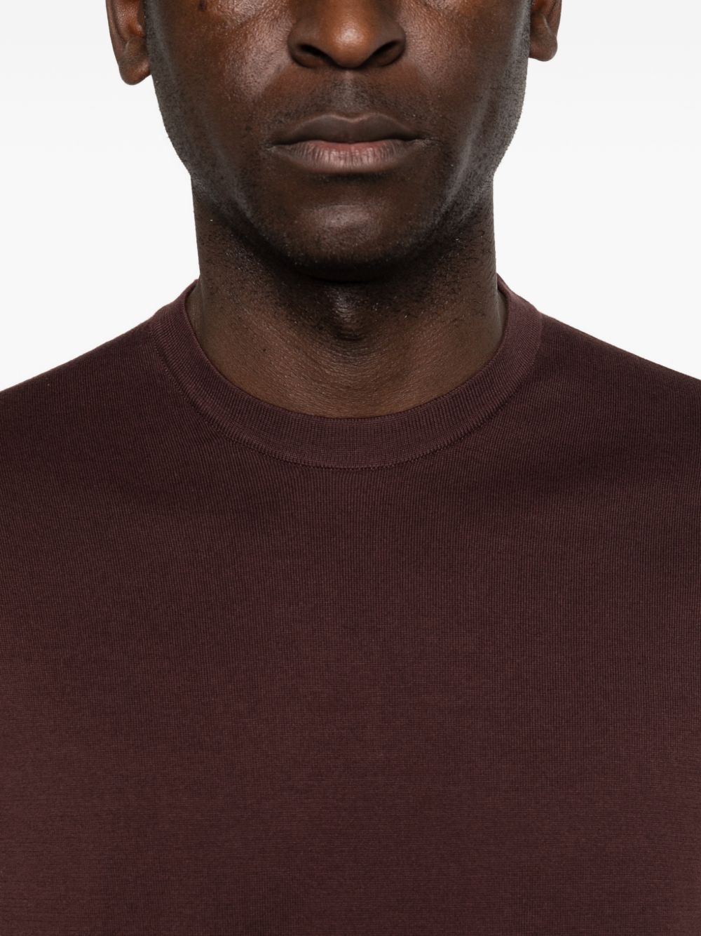 T-shirt Kempton in viola John smedley - uomo 