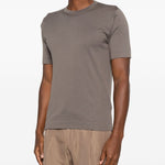 T-shirt Lorca in grigio John smedley - uomo 