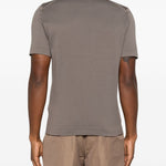 T-shirt Lorca in grigio John smedley - uomo 