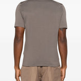 T-shirt Lorca in grigio John smedley - uomo 