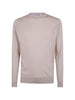 John Smedley Men's Rowland Fine-Knit Jumper in Beige