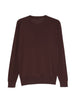 John Smedley Rowland Long-Sleeved T-Shirt in Brown - Men